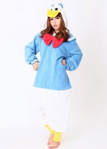 disney donald duck onesie kigurumi sazac voor
